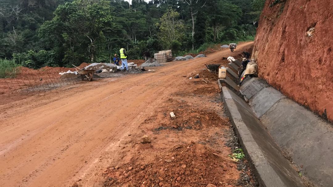 Entretien de la route Bafang-Nkondjock : les travaux avancent convenablement